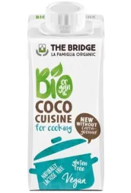 The Bridge Krem kokosowy do gotowania bez glutenu 200 ml Bio