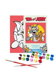 Ideyka Malowanie po numerach - Tom i Jerry 25x25cm
