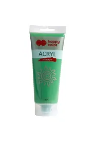 Happy Color Farba akrylowa Studio ziele� chromowa 200ml