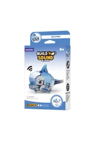 Puzzle 3D Buduj i s�uchaj Delfin mierEdu
