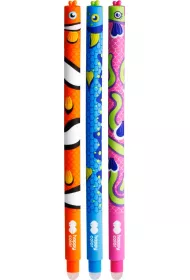 Happy Color D�ugopis wymazywalny RYBKI, 0.5 mm, niebieski