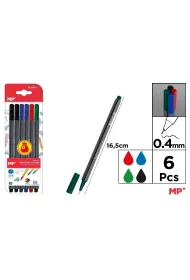 Mp Main Paper Cienkopisy 0.4mm 6 szt.