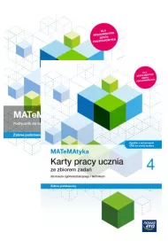 MATeMAtyka 4. Podrcznik i karty pracy ucznia dla liceum i technikum. Zakres podstawowy i rozszerzony