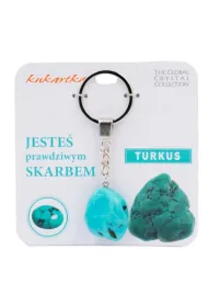 Kukartka Brelok Jeste� skarbem turkus