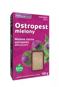 NaturaVena Ostropest mielony odt�uszczony Suplement diety 100 g