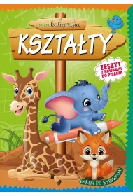 Minikaligrafia. Kszta�ty. Zeszyt z rowkami do pisania