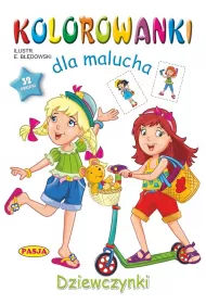 Dziewczynki. Kolorowanki dla malucha