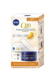 Nivea Zestaw Q10 Energy krem do twarzy na dzie + krem do twarzy na noc 2 szt.