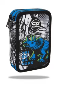 CoolPack Pi�rnik podw�jny z wyposa�eniem Jumper 2 T-Rex