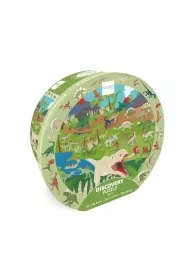 Puzzle obserwacyjne 150 el. Dinozaury Scratch