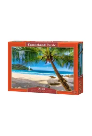 Puzzle 500 el. Holidays in Seychelles Castorland