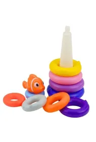 Uk�adanka edukacyjna piramida ko�ka 10el. LeanToys