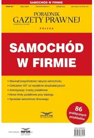 Samoch�d w firmie. Podatki 7/2025