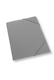 Penword Teczka A4 z gumk� plastikowa szara