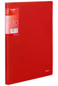 Patio Album ofertowy A4 30 koszulek czerwony clear 349562
