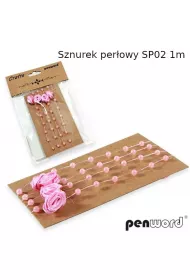 Penword Sznurek per�owy r�owy 1m