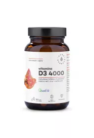 Aura Herbals Witamina D3 4000 IU - suplement diety 90 kaps.