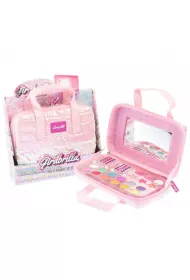 Torba Make up z wyposa�eniem jasno r�owa Nice