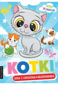 Kotki. Kolorowanka