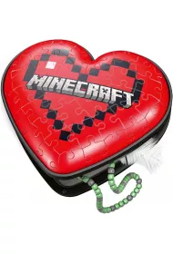 Puzzle 3D 54 el. Serce Minecraft Ravensburger