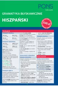 Gramatyka b�yskawicznie. Hiszpa�ski