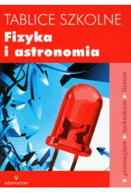 Tablice szkolne. Fizyka i astronomia 2010 gimnazjum technikum liceum
