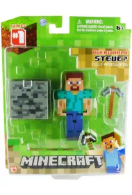 Minecraft. Figurka Steve + akcesoria *