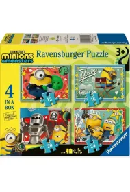 Puzzle 4w1 Minions Ravensburger