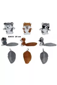 PLUSZAK ZWIERZ 25CM W POKROWCU SA Sun-Day