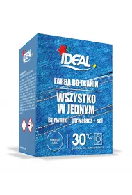 Ideal Farba do tkanin Niebieski Jeans All in one 350 g