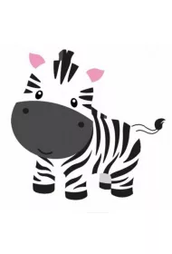 Norimpex PROMO Malowanie po numerach Zebra 18x24cm