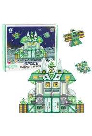 Klocki magnetyczne kosmos 66el