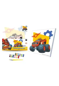 Qbee Malowanie po numerach 30x30cm Blaze