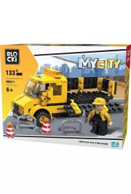 Klocki Blocki MyCity Roboty Drogowe 133 el.