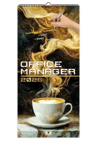 Kalendarz 2026 �cienny paskowy szeroki Office Manager KPS V2