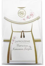 Zaproszenia komunia �w. alba 4 szt.