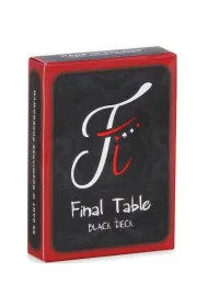 Final Table. Black Deck