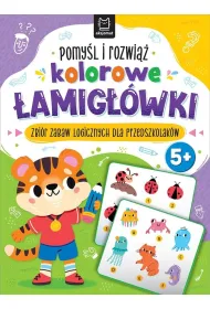 Pomy�l i rozwi�� kolorowe �amig��wki. Zbi�r zabaw logicznych dla przedszkolak�w 5