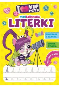 I love VIP Pets. Minikaligrafia. Literki