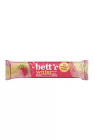 Bettr Wafelek z kremem orzechowo-truskawkowym 30 g Bio