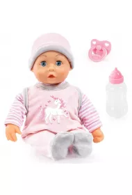 Lalka First Words Baby r�owa z akcesoriami Bayer