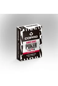 Copag Wsop Jumbo Index, plastikowe karty do gry, czarne