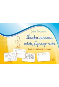 Nauka pisania metod� p�ynnego ruchu. �wiczenia koniczynowe