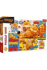 Puzzle 1000 el. Przygody Garfielda Trefl