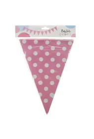 Girlanda kropki r�owa