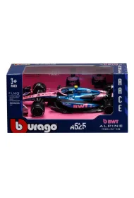 Formula Without Helmet & Plastic Stand Alpine A525 Bburago