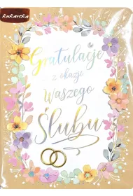 Kukartka Karnet Gratulacje