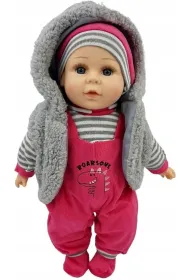 Lalka bobas m�wi i �piewa 35cm MarioToys