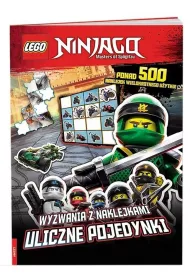 LEGO NINJAGO. Wyzwania z naklejkami. Uliczne pojedynki