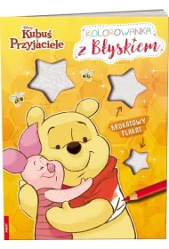 Disney Kubu� i przyjaciele. Kolorowanka z b�yskiem